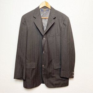 Brooks Brothers Makers Brooks-Blend charcoal wool sports coat 40R